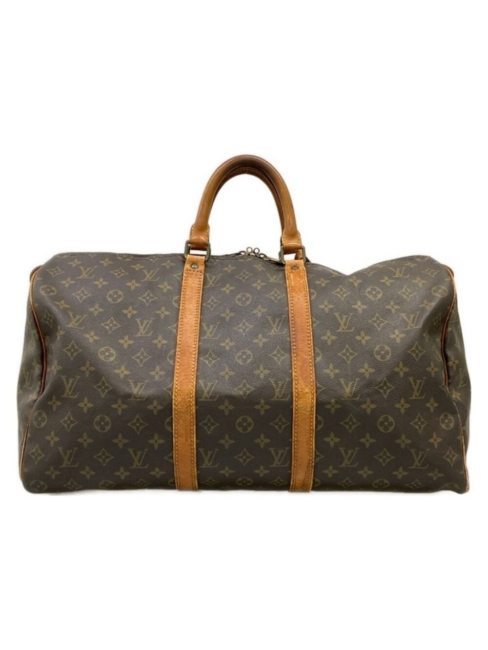 Louis Vuitton Boston Bag Monogram Keepall 50